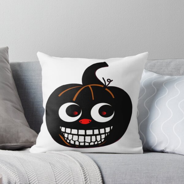 Item preview, Essential Halloween Scary Evil Pumpkin Head with a Funny Twist designed and sold by Nirmala67.