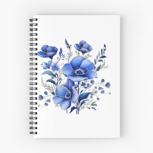 Item preview, Blue flower designed and sold by PearlenePearls.
