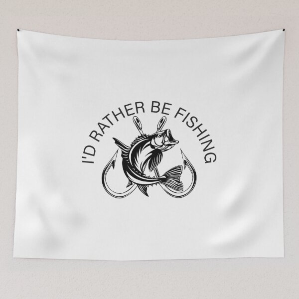 Item preview, I'd rather be fishing designed and sold by teez4dayz.