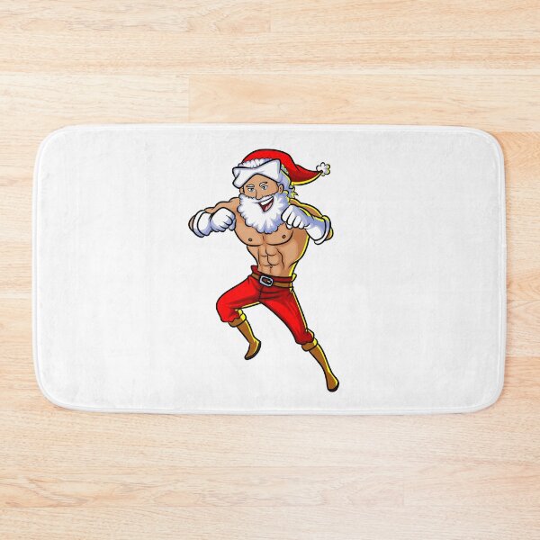 Item preview, Strong Santa Claus with punch, Santa Claus, Christmas designed and sold by quanlh.