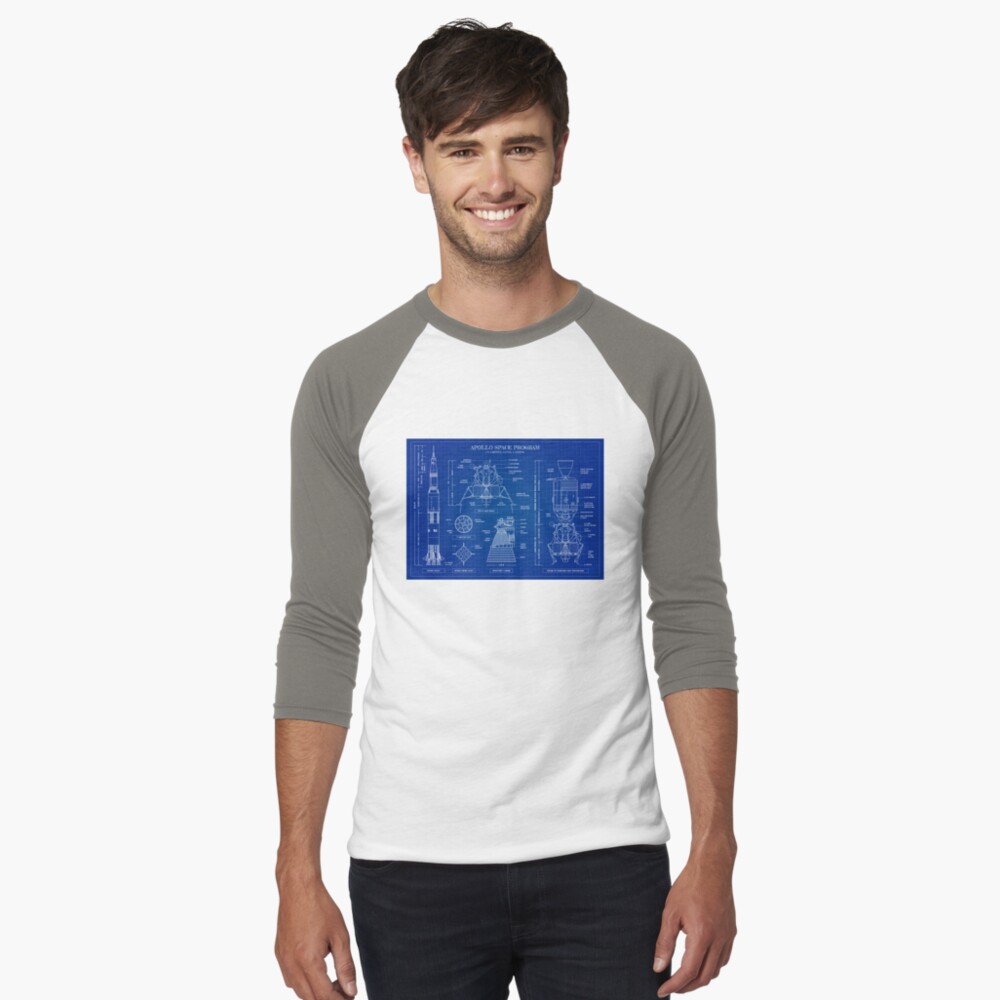 Item preview, Baseball ¾ Sleeve T-Shirt designed and sold by BGALAXY.