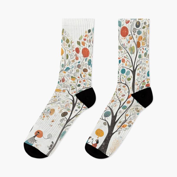 Item preview, Art pictures, not real, trees talking, people talking to each other. designed and sold by Natcharee.