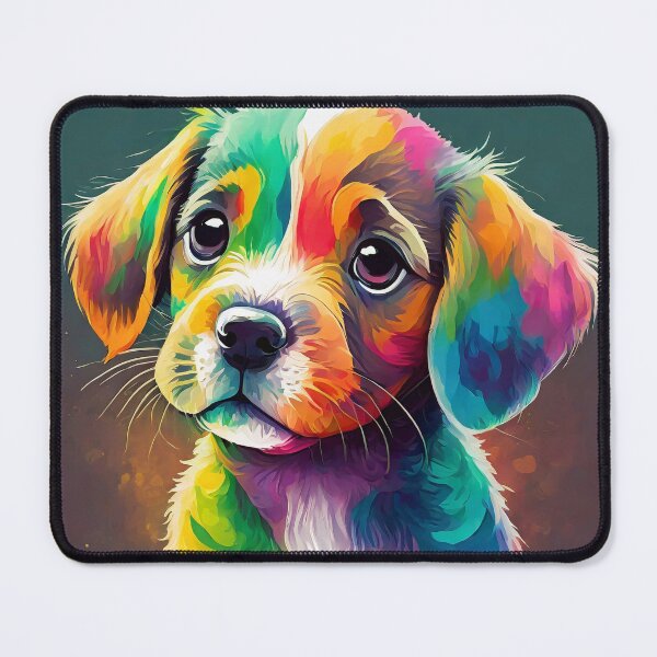 Item preview, Colorful Puppy designed and sold by fotofeast.