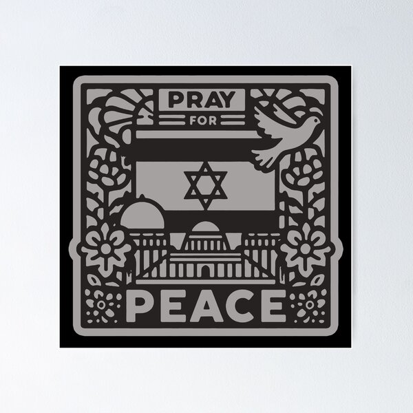 Item preview, Pray For Peace In Israel designed and sold by plushism.