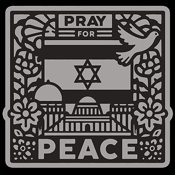 Artwork thumbnail, Pray For Peace In Israel by plushism