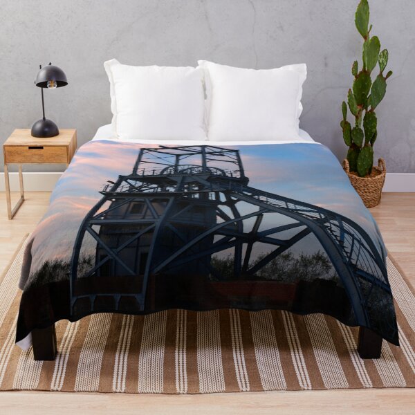 Item preview, Barnsley Main Colliery Sunset designed and sold by Alisonchambers2.