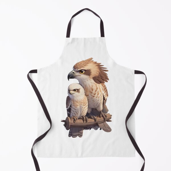 Item preview, two sweet hawk friends designed and sold by Karaz's Animal Kingdom.