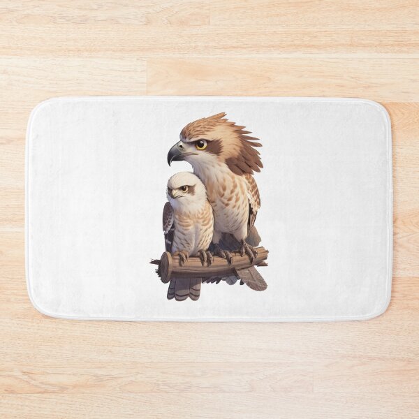 Item preview,  two sweet hawk friends designed and sold by Karaz's Animal Kingdom.