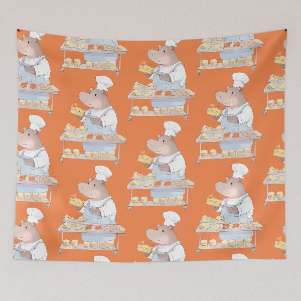 Item preview, Hippo chef 000012 designed and sold by LINLINTAIYNG88.