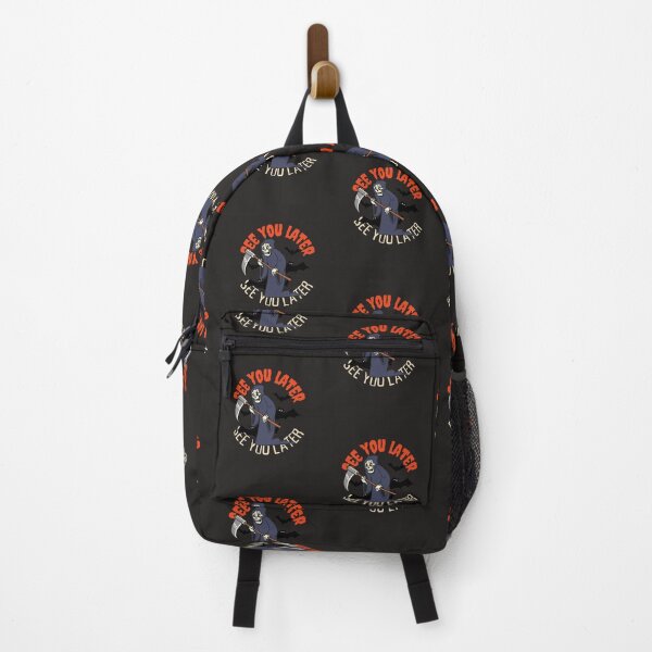 Item preview, Retro Cartoon Grim Reaper 'See You Later' designed and sold by VieBelieve.