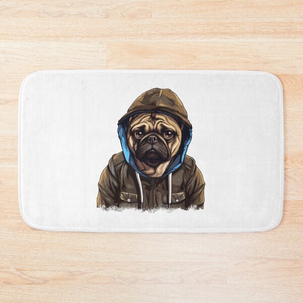 Item preview, cute pug dog hiphop style, cool dog hiphop style, pudog hiphop clothes designed and sold by GreyStanzione1.