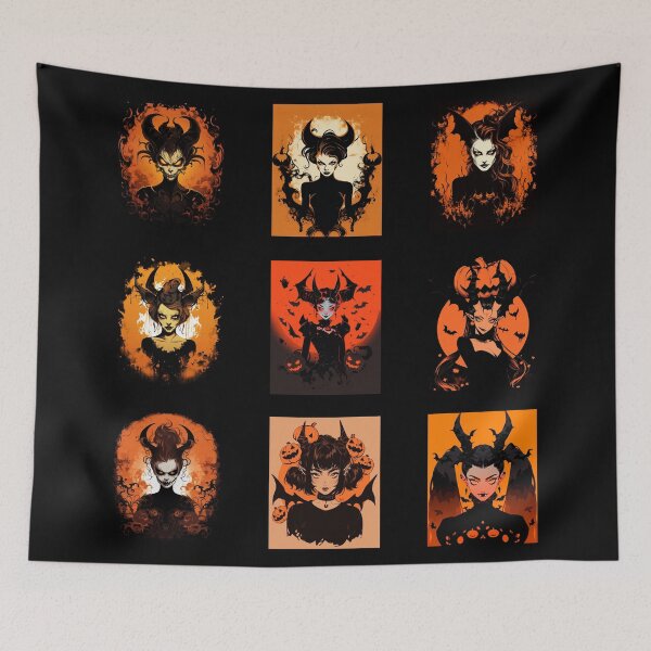 Item preview, Retro Devil Poster - Set designed and sold by CreationsbyNPC.