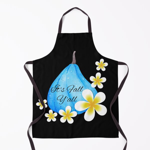Item preview, It's Fall Y'all Blue Floral Pumpkin designed and sold by GraphicsClub.