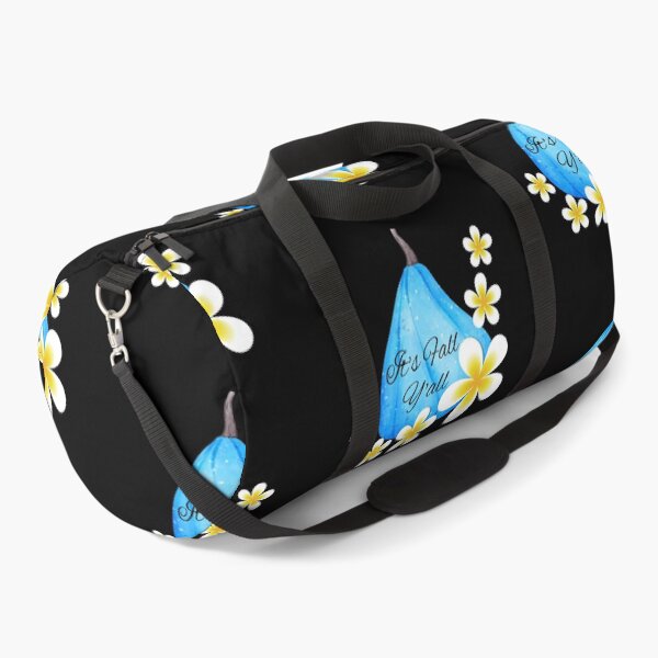 Item preview, It's Fall Y'all Blue Floral Pumpkin designed and sold by GraphicsClub.