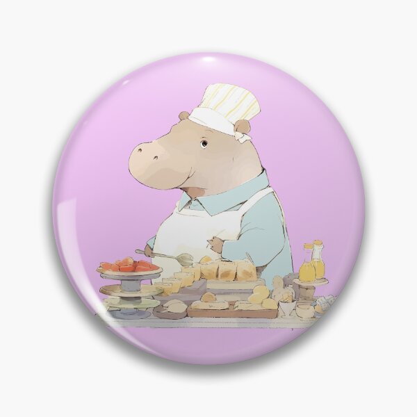 Item preview, Hippo chef 000015 designed and sold by LINLINTAIYNG88.