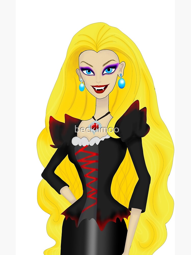 Vampire Barbie Poster for Sale by beckiimoo