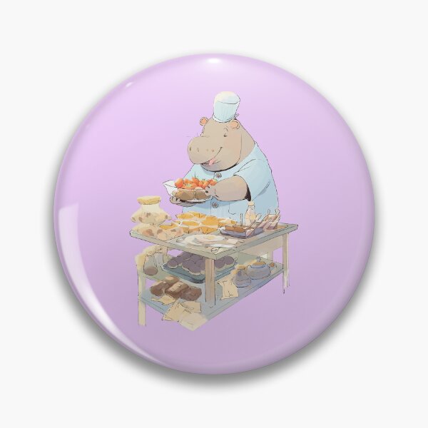 Item preview, Hippo chef 000016 designed and sold by LINLINTAIYNG88.