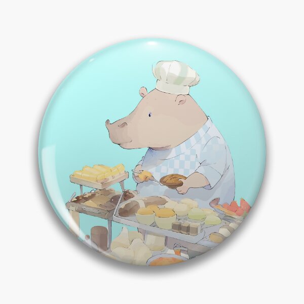 Item preview, Hippo chef 000017 designed and sold by LINLINTAIYNG88.