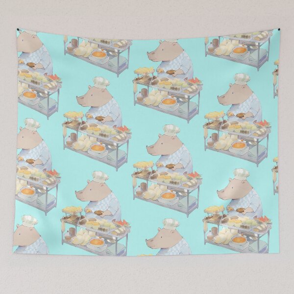 Item preview, Hippo chef 000017 designed and sold by LINLINTAIYNG88.