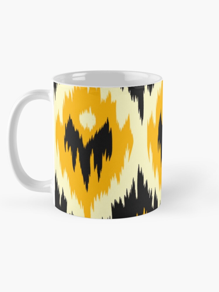 Thumbnail 5 of 6, Coffee Mug, Ikat Pattern designed and sold by SideSignal.