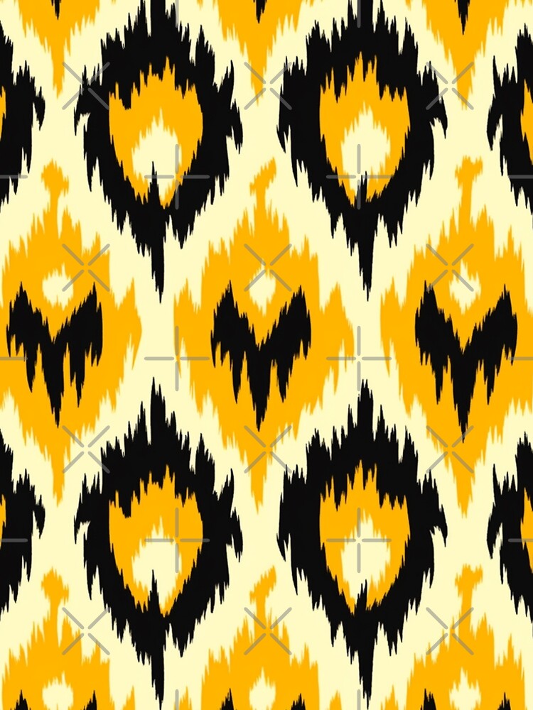 Thumbnail 5 of 5, A-Line Dress, Ikat Pattern designed and sold by SideSignal.