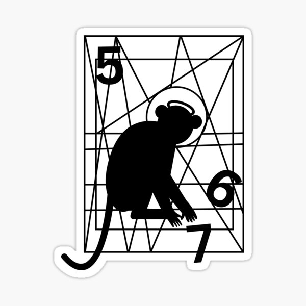 Item preview, Monkey gone to heaven designed and sold by HeyScenesters.