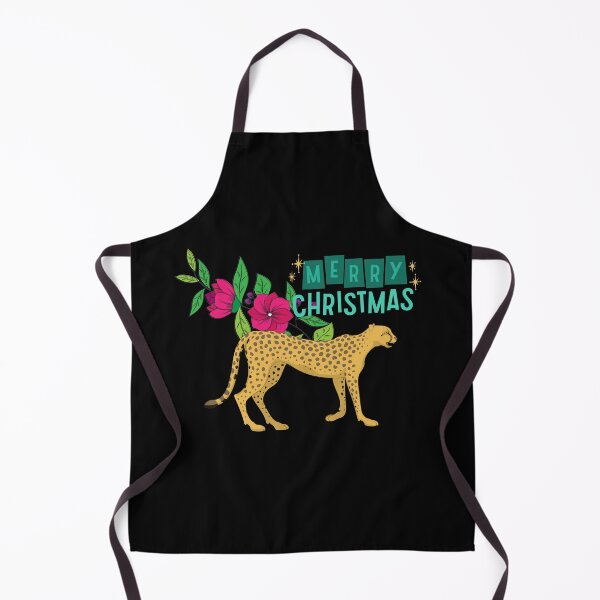 Item preview, Cheetah Christmas designed and sold by Ssuwicha.