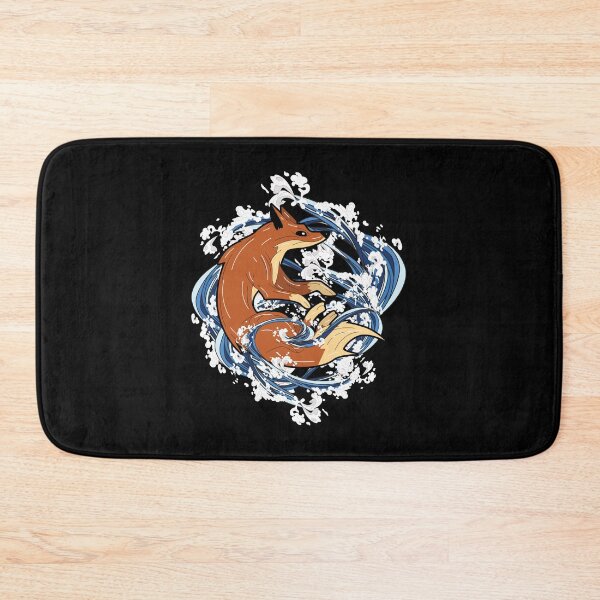 Item preview, fox in wave, fox in kaijune event, fox wave kaijune event designed and sold by GreyStanzione1.
