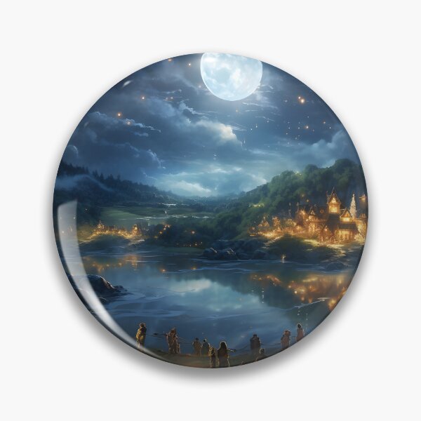 Item preview, magic city in fairy tale  designed and sold by Fairytale-11.