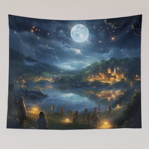 Item preview, magic city in fairy tale  designed and sold by Fairytale-11.