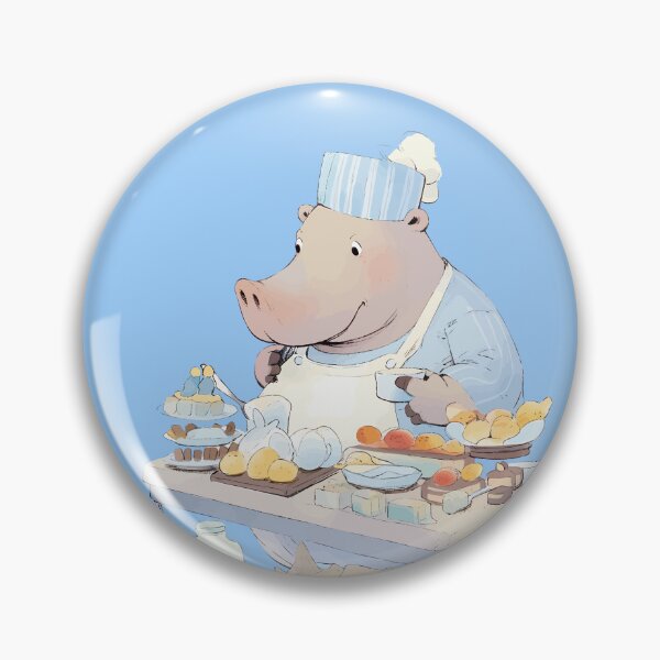 Item preview,  Hippo chef 000019 designed and sold by LINLINTAIYNG88.