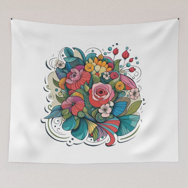 Item preview, Flowers Composition. designed and sold by Giulivo Store Graphic.