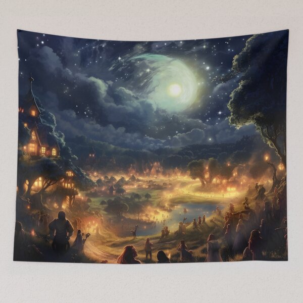 Item preview, magic city in fairy tale designed and sold by Fairytale-11.