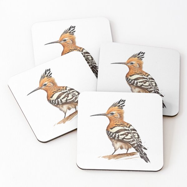 Item preview, hoopoe bird , Hoopoe bird portrait, hoopoe bird drawing  designed and sold by GreyStanzione1.