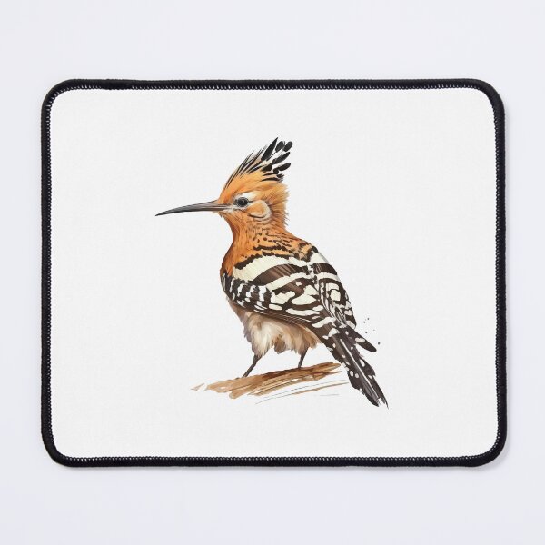 Item preview, hoopoe bird , Hoopoe bird portrait, hoopoe bird drawing  designed and sold by GreyStanzione1.