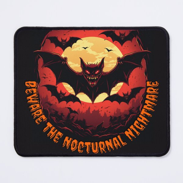 Item preview, Bewitched Night: Graphic-Inspired Bats Illustration designed and sold by Bee Happy Creative™.