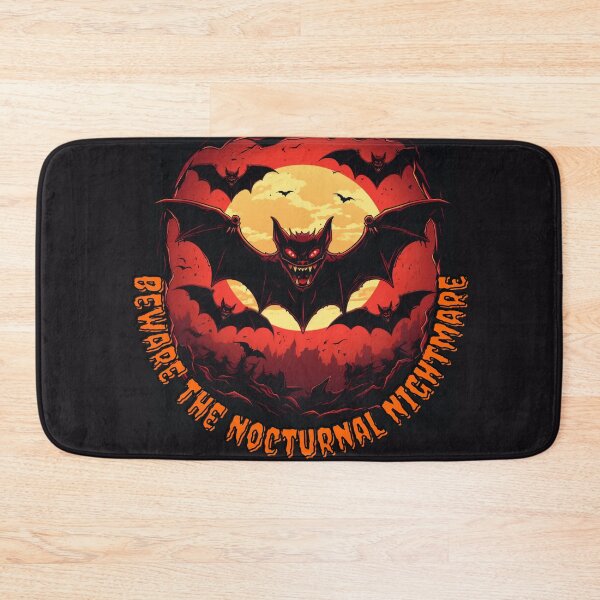 Item preview, Bewitched Night: Graphic-Inspired Bats Illustration designed and sold by Bee Happy Creative™.