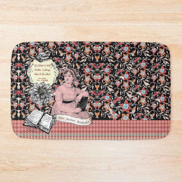 Item preview, Jane Austen bookclub - quote about reading. designed and sold by FanitsaArt.