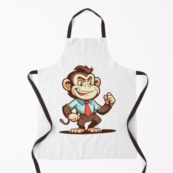 Item preview, Mokey cartoon officer, cute mokey officer, monkey officer character designed and sold by GreyStanzione1.