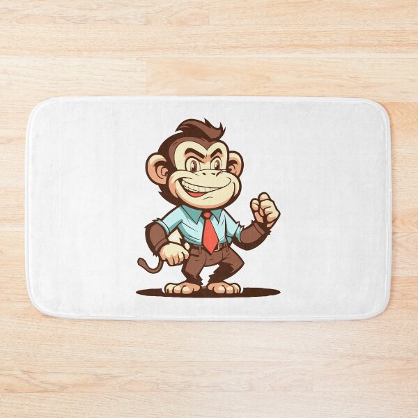 Item preview, Mokey cartoon officer, cute mokey officer, monkey officer character designed and sold by GreyStanzione1.