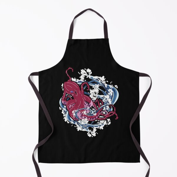 Item preview, octopus in wave, octopus in kaijune event, Japanese characters in kaijune event designed and sold by GreyStanzione1.