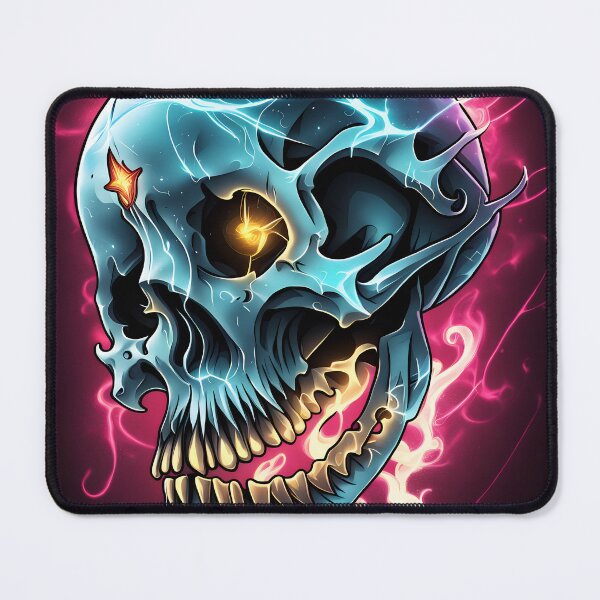 Item preview, Surrealistic Glowing Skull designed and sold by eternalai.