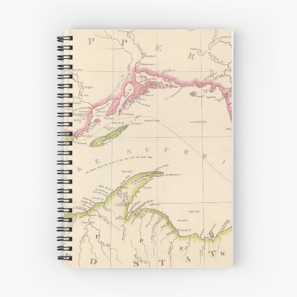 Item preview, Vintage Map of Lake Superior (1832) designed and sold by BravuraMedia.