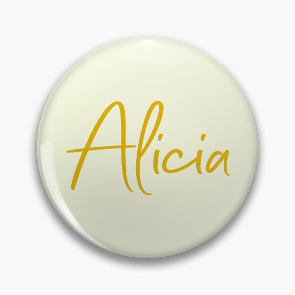 Item preview, Alicia Name Gold designed and sold by Jeallan Designs.