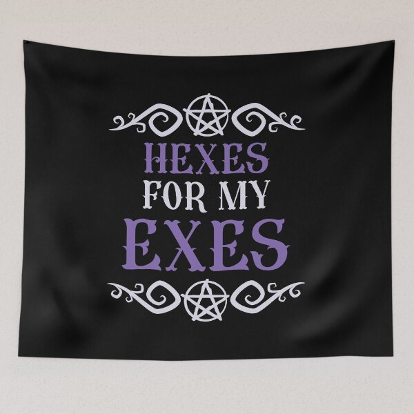 Item preview, HEXES FOR MY EXES (PRINT) designed and sold by MindBlownWill.