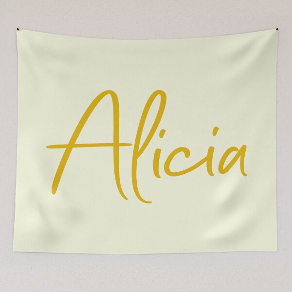 Item preview, Alicia Name Gold designed and sold by Jeallan Designs.