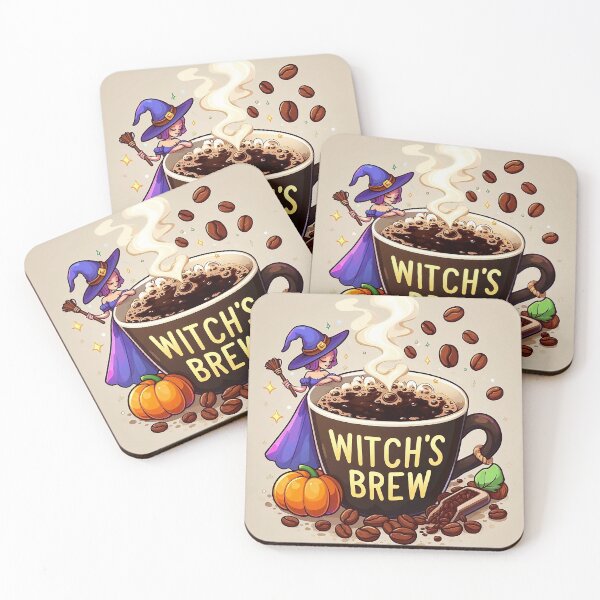 Item preview, Halloween Coffee Mug with Witch's Brew designed and sold by TiloaiCreations.