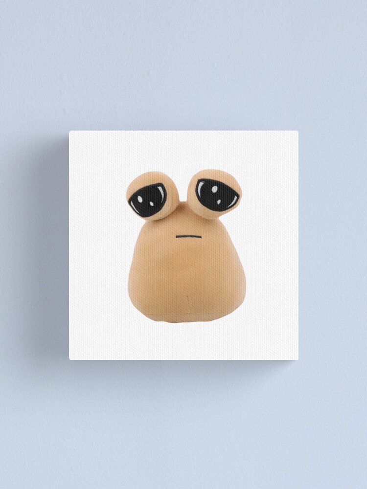 Pou Meme Canvas Prints for Sale