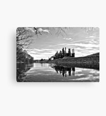Reflection on the Lehigh Canvas Print