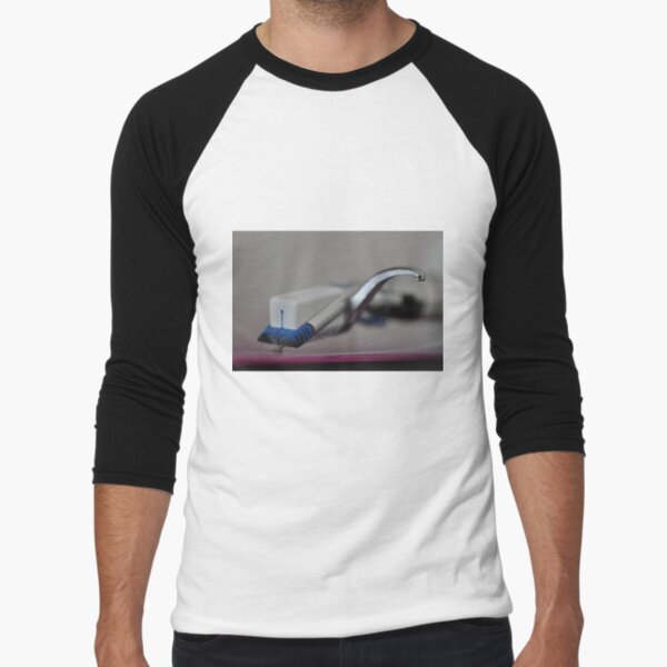 Vinyl rules! Baseball ¾ Sleeve T-Shirt
